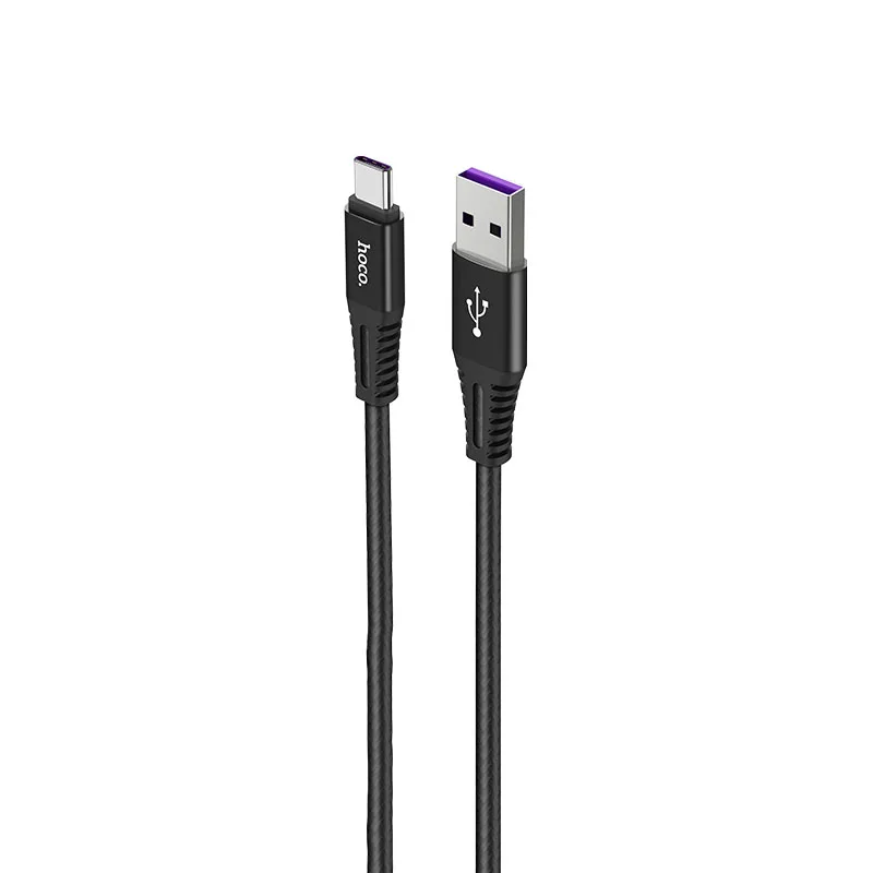 HOCO X22 20 шт./лот 1 м 5A супер зарядка usb type C кабель для samsung S10 S9 huawei P30 Xiaomi USB-C быстрое зарядное устройство