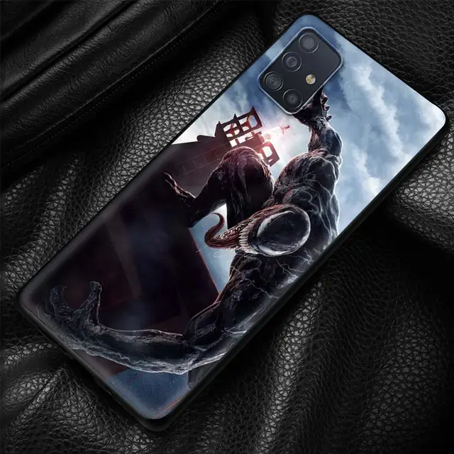 Phone Case For Samsung Galaxy A22 A51 A12 A71 A52 A72 A11 A41 A31 4G A32 A51 5G Soft Fundas Marvel Super Hero Venom B07