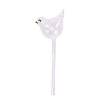 

1PCS Plant Self Watering Globe Plants Water Bulbs Bird Shape Clear Glass Watering Device