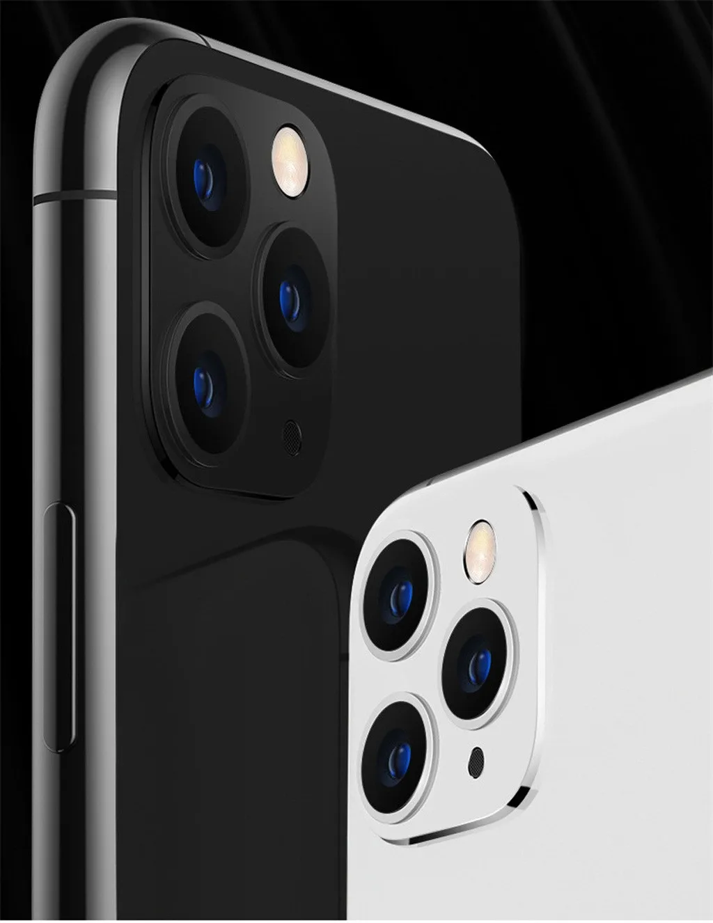 Modified Metal Sticker Seconds Change Camera Lens Cover For iPhone X XS XR MAX Fake Camera For iPhone 11 Pro Max Camera Lens J10 best lens for mobile photography