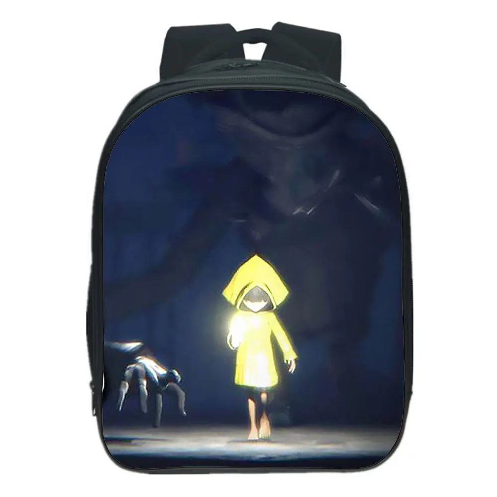Little Nightmares Backpack Girls Toddler Cartoon Game Knapsack Baby Children Toddler Rucksack Mochila Girl gift.Support Custom