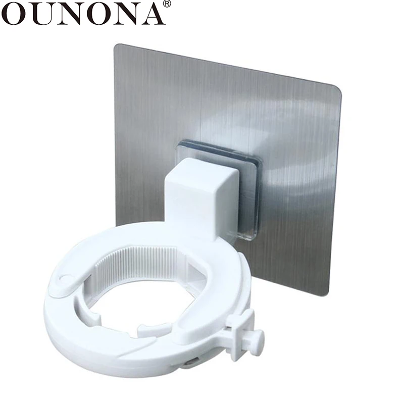 OUNONA 1 шт. зажим для бутылки настенный самоклеющийся гель душа держатель жидкого