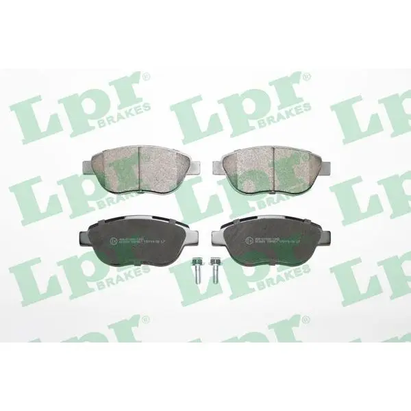 Колодки тормозные CITROEN C4/BERLINGO/FIAT DOBLO/PEUGEOT 307/PAR