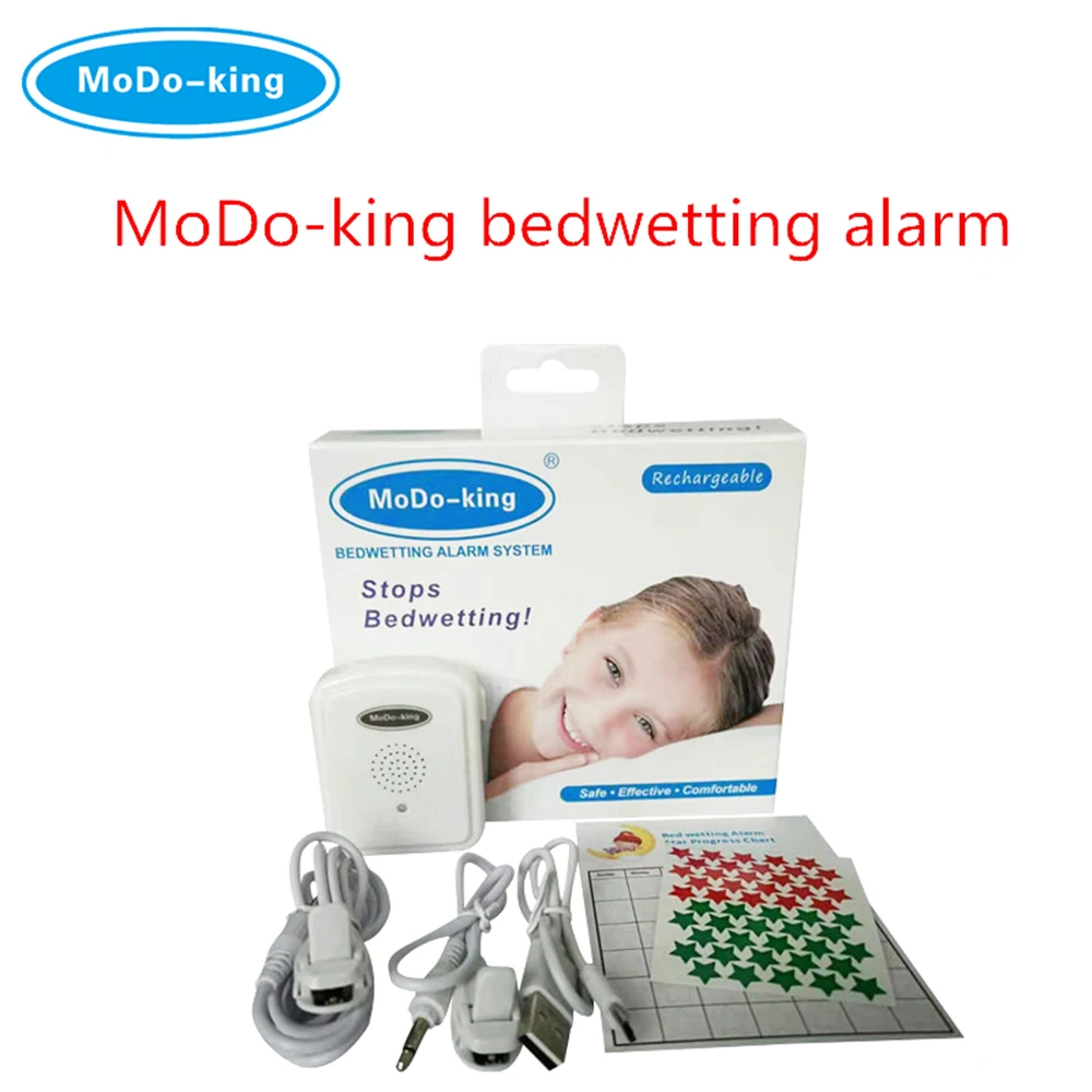 MoDo-king новейшая версия перезаряжаемый сигнал для энуреза для сна для маленьких мальчиков Детский ночной энурез MA-109