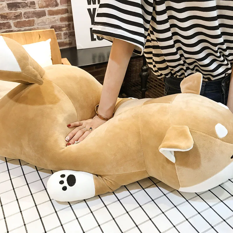 

Creative down Cotton Shiba Inu Plush Toys pa gou Akita Doll Husky Pillow Doll Gift