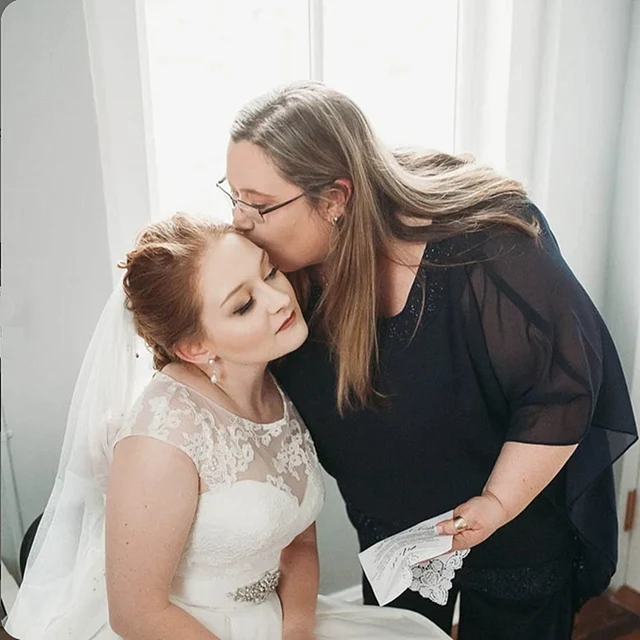 A Menyasszonyi Esküvői Anyák Egyedi Anyja, Személyre Szabhatják Boldog Könnyek, Zsebkendő Ajándékát, Anya Nyomtatott Szerkeszthetőség - Image 4