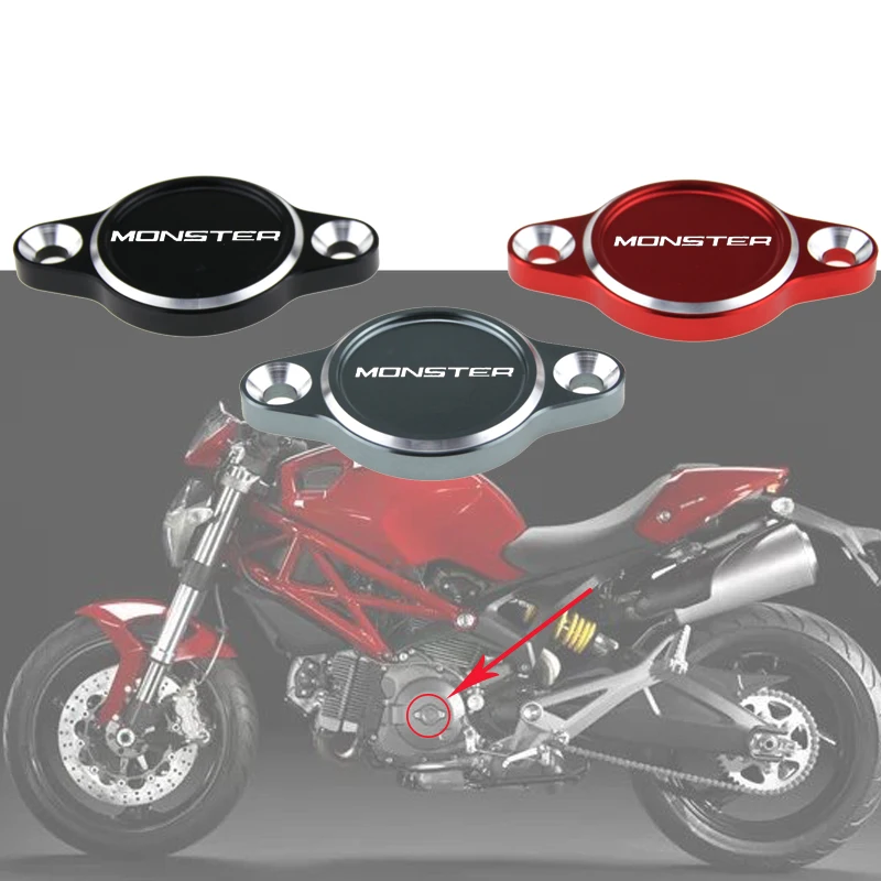 Motorcycle Accessories Alternator Cap Cover For DUCATI MONSTER 696 796 821  659 1100/S/EVO 1200/S|Covers & Ornamental Mouldings| - AliExpress
