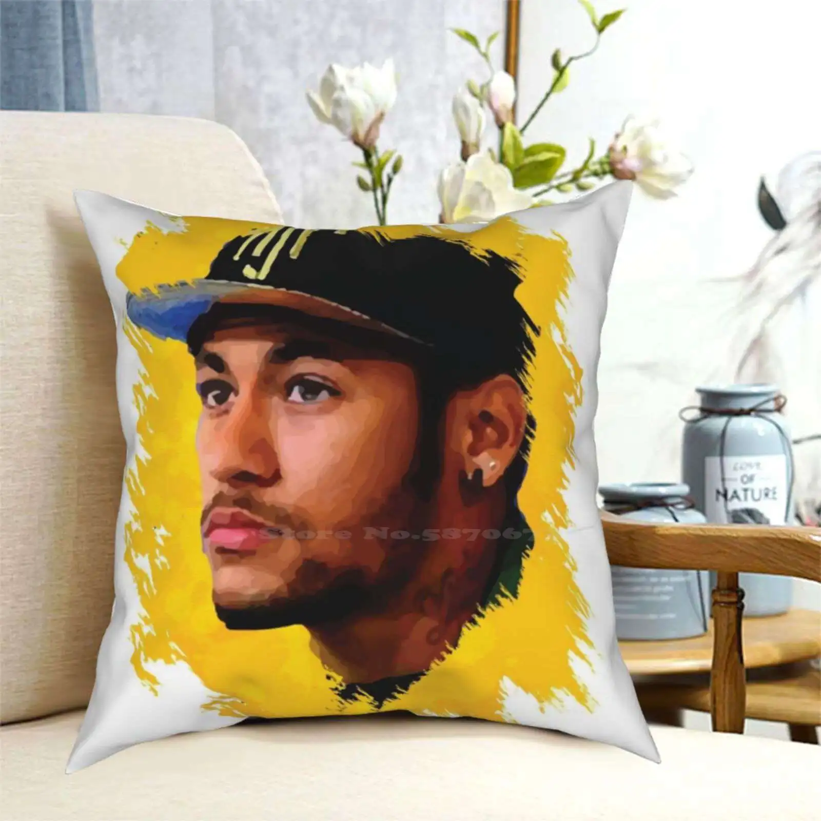 ALMOFADA - NEYMAR DESENHO KAWAII - urbanarts