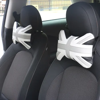 

For Mini Cooper S R56 R50 F56 JCW R53 F55 R60 R53 R55 R57 R58 F60 One Countryman Clubman Accessories Car Neck Headrest Pillow