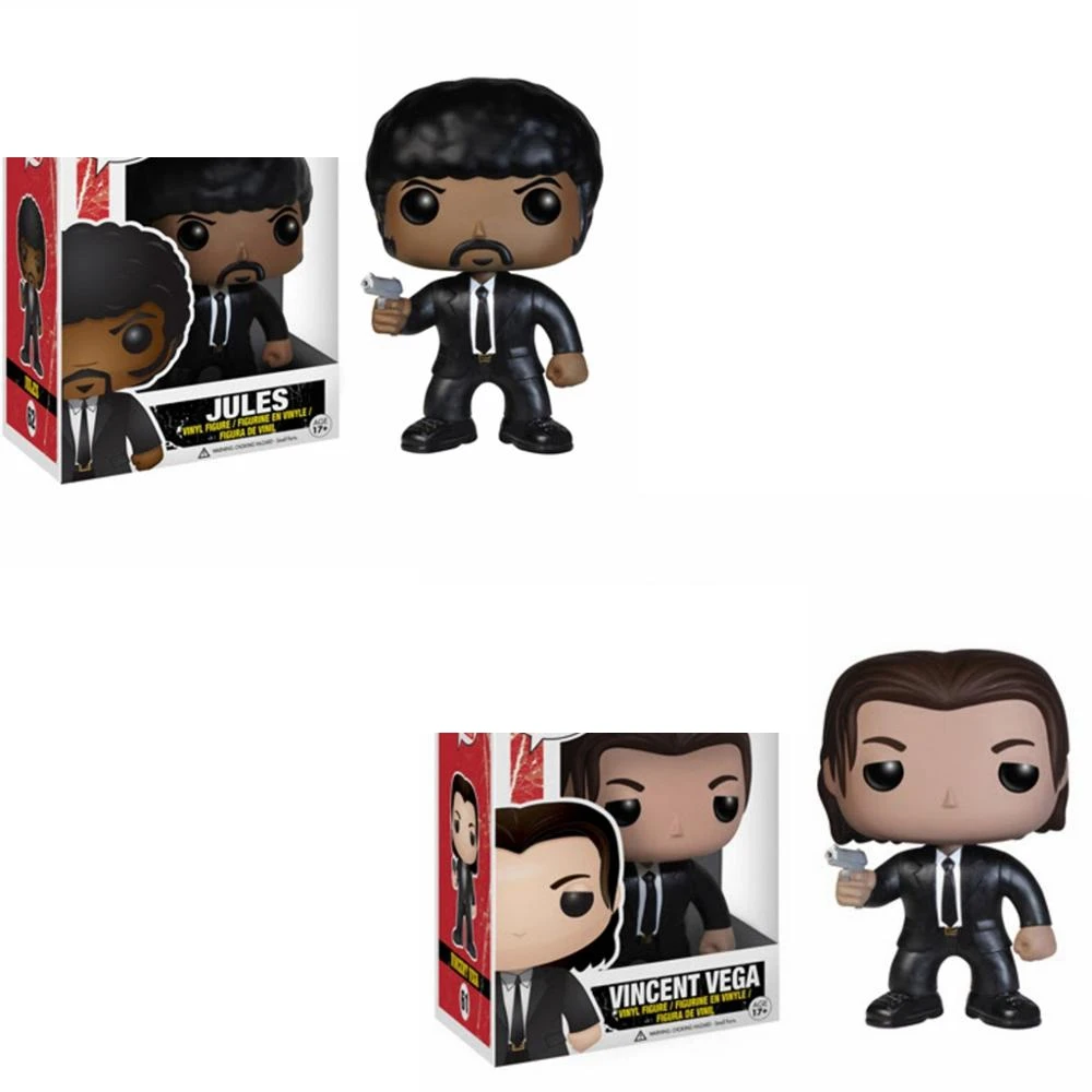 Фильмы Криминальное чтиво джуль #62 Винсент Вега #61 ПВХ экшн-фигурка коллекционные