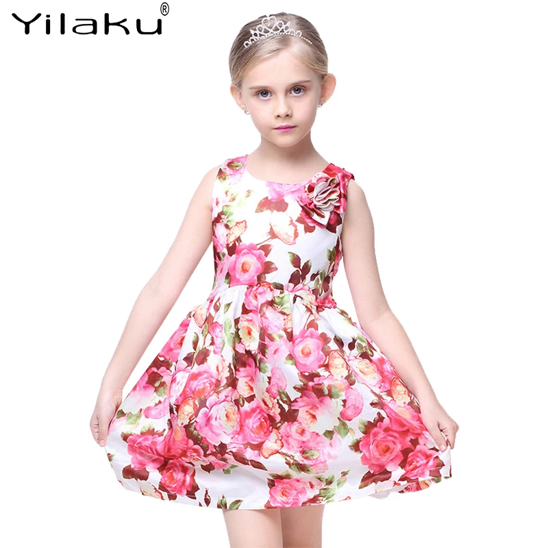 floral print girl dresses