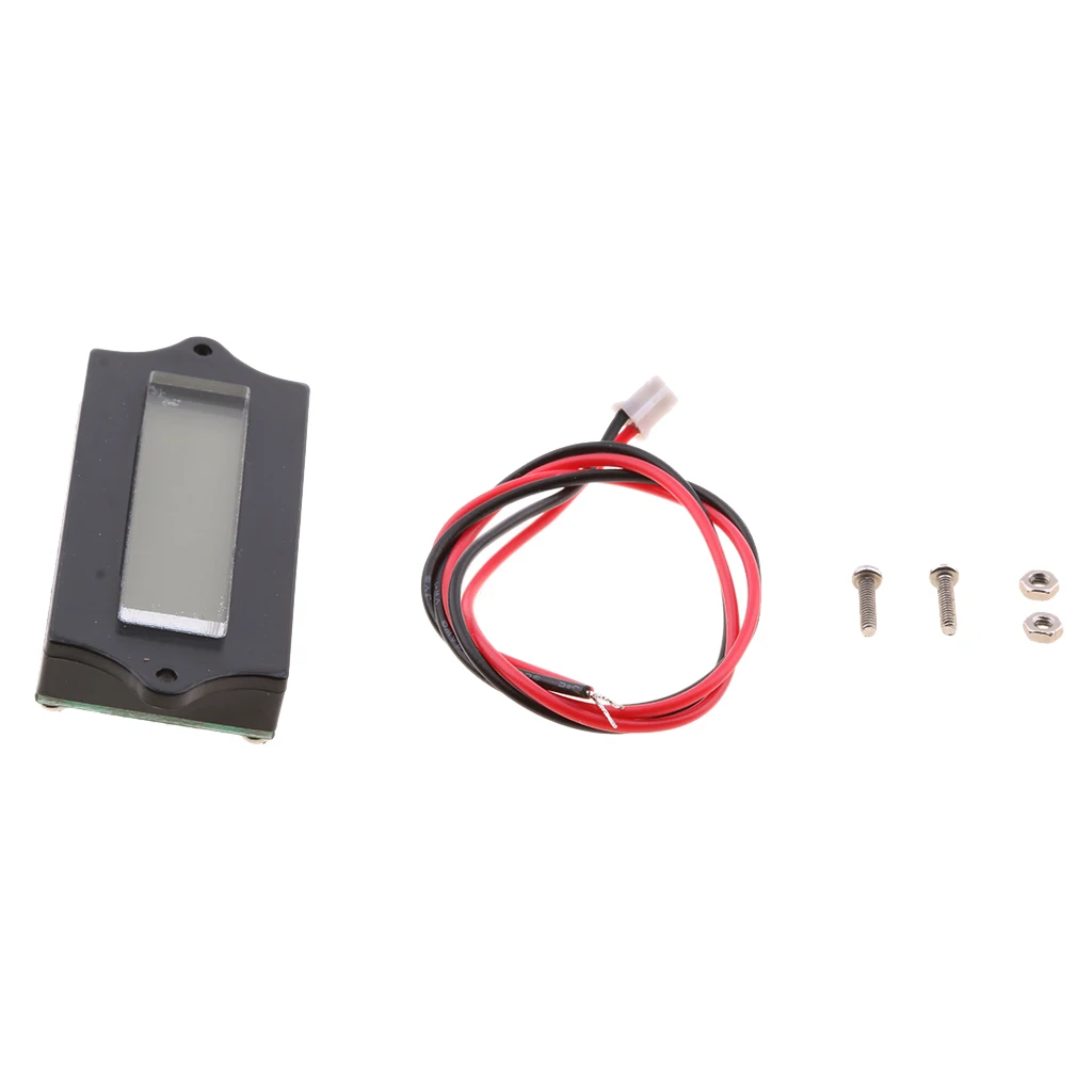 Свинцово-кислотный литиевый аккумулятор Емкость Вольтметр модуль зеленый