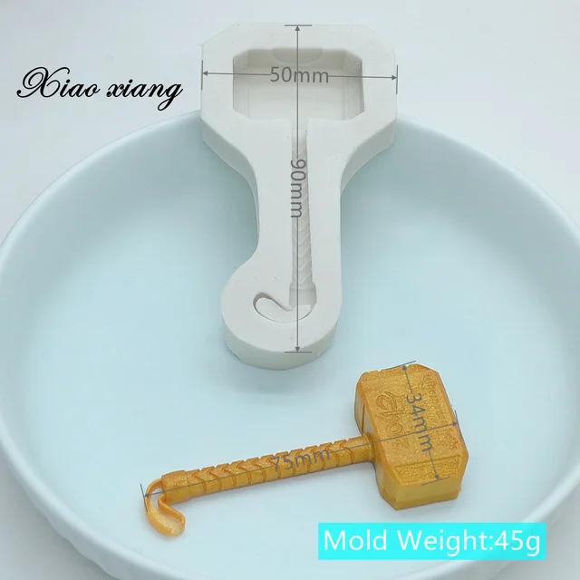 Luyou 3D Hammer Design Fondant Szilikon Torta Öntőformák Szappanos Csokoládé Penész Sütemények Konyhai Sütőeszközök Fm364 - Image 2