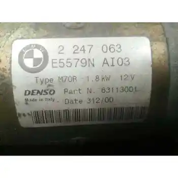 

E5579NAI03 STARTER MOTOR BMW 3 SERIES SALOON (E46)