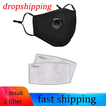 

PM2.5 Mask Filter Towel Unisex Cotton Breath Valve PM2.5 Mouth Mask Anti-Dust Mask Activated Carbon Filter Respirator