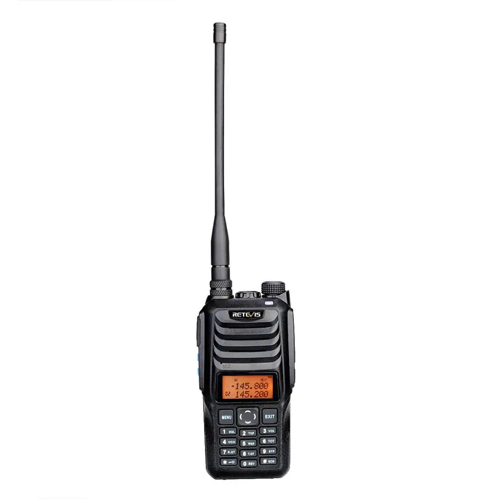 Retevis RT56 Explosion-proof Walkie Talkie Handheld Two-Way Radio Transceiver IP65 Waterproof 3.5W VHF UHF 136-174 & 400-480MHz
