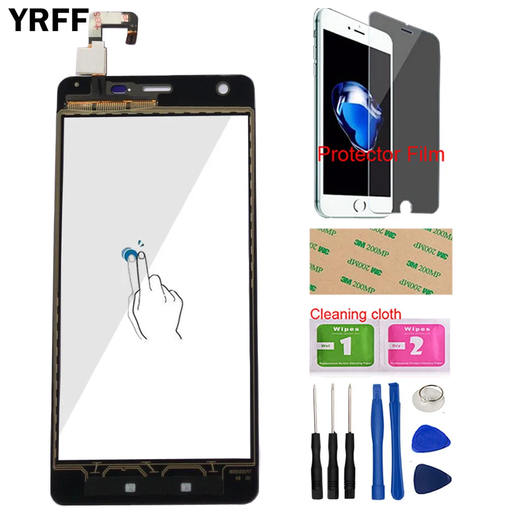 Телефон 5,5 ''сенсорный экран для Ulefone мощность сенсорный экран дигитайзер Панель переднее стекло сенсорный экран сенсор 3M клей защитная пленка