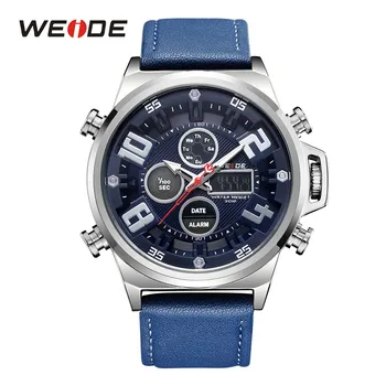 

WEIDE New Mens Watch Military Sports Quartz Wristwatch Analog Digital Fashion Relogio Masculino Brand Reloj Hombre Watch for Men