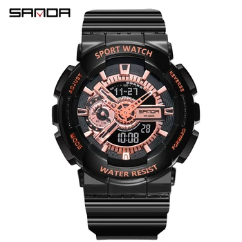 

Mens Sports Watches G Style Military Waterproof Wristwatches Shock Analog Quartz Digital Watch Couples relogio masculino reloj
