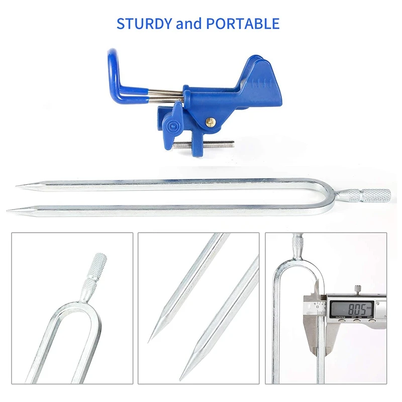 2 шт. в упаковке, усовершенствованные держатели для удочек для рыбалки, складной держатель для удочки, держатель для удочки на 360 градусов, регулируемый