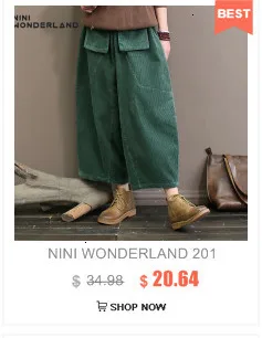 NINI WONDERLAND весенне-летние полосатые штаны длиной до щиколотки, женские модные широкие брюки, женские хлопковые льняные брюки большого размера
