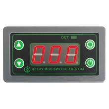 5-30V MOS Schalter Trigger Zyklus Zeit Verzögerung Modul 0,1 Sekunden (Min) zu 999 Minuten (Max) Kontinuierlich Einstellbar KTD4