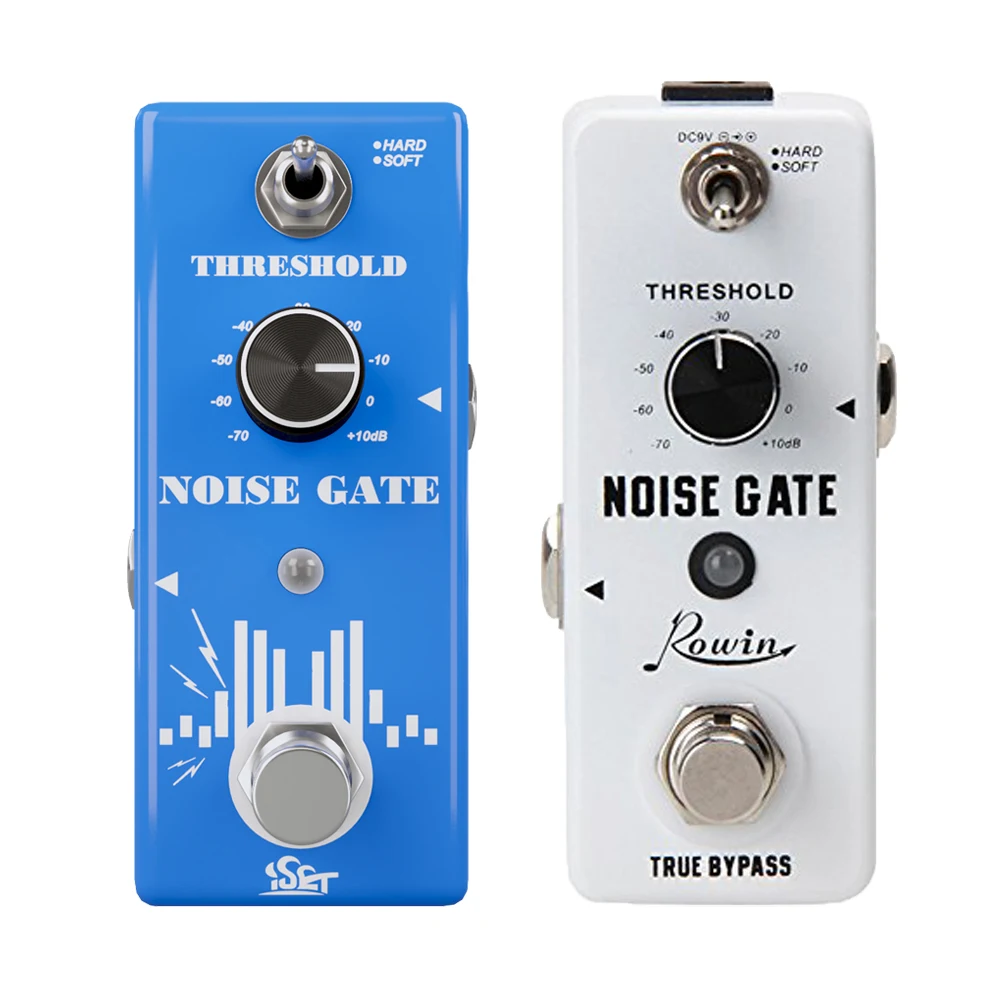 Rowin Noise Gate Noise Reduction Suppressor Guitar Effect Pedal 2 Modes