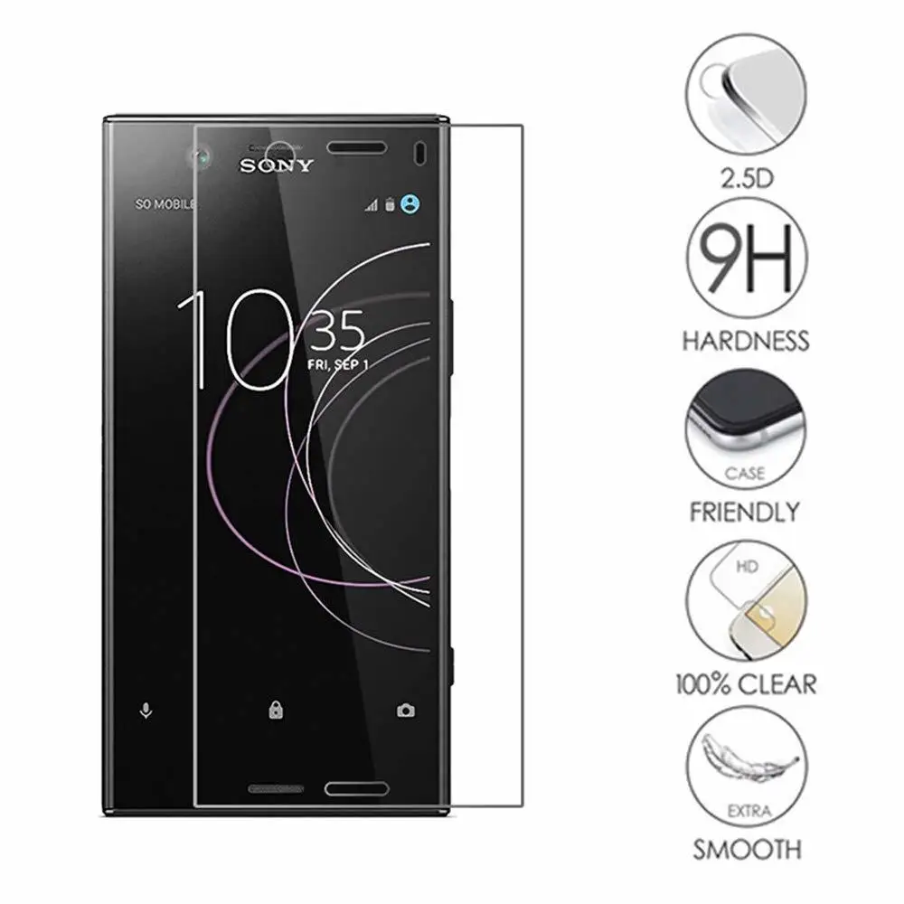 9H закаленное стекло для SONY Xperia X XC XZ1 XZ2 Compact L1 L2 L3 Защитная пленка XZ Premium защитное