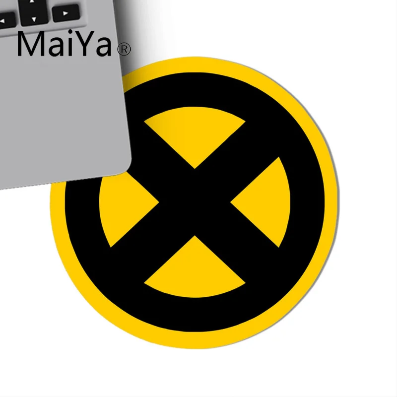 Maiya Забавный герой Marvel Капитан, Человек-паук Дэдпул Логотип Коврики для мыши игровая мышь колодки противоскользящие ноутбук ПК коврик для мышки