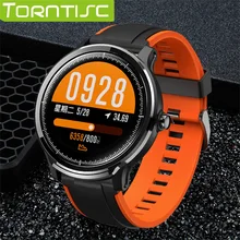 Torntisc полный сенсорный 240*240 ips экран Смарт часы для мужчин IP68 металлический чехол дисплей погоды 300 мАч Смарт часы для Android IOS