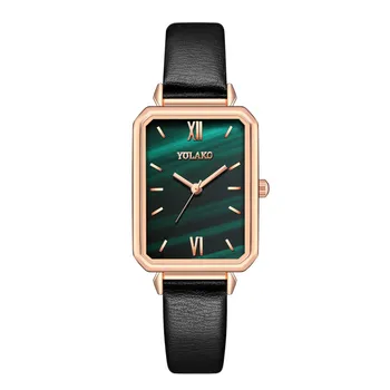 

часы adies Rectangular Small Green Watch Marble Pattern Fashion Watch Rectangular Watch Fashion Pattern Small Green Watch W3