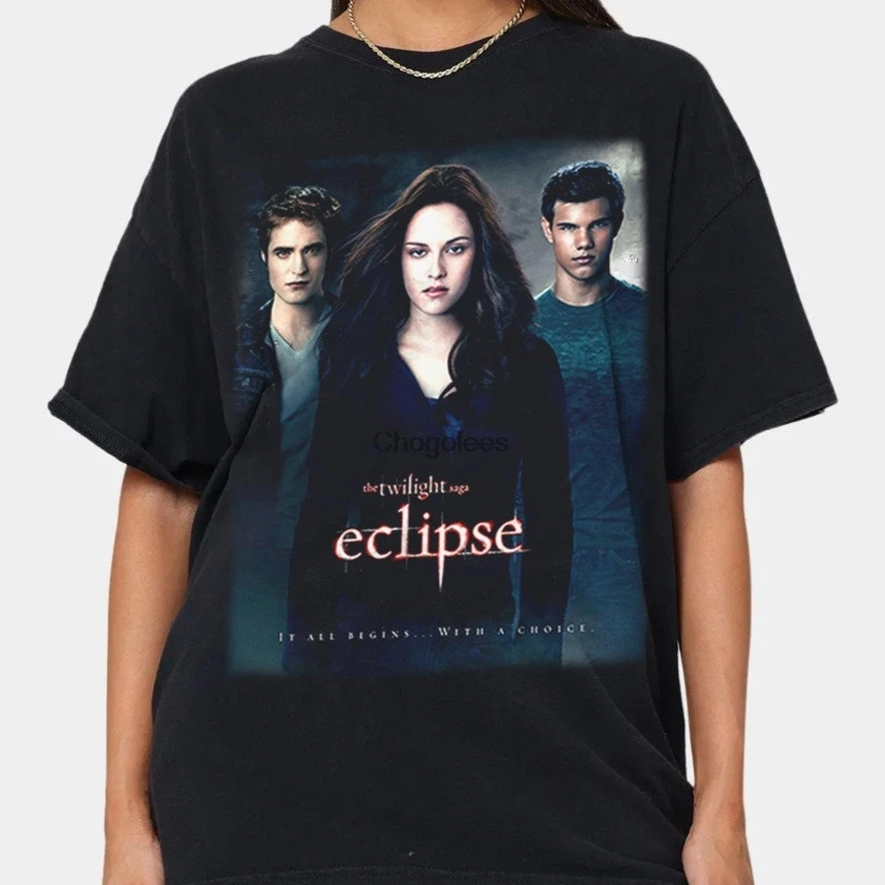 Camiseta de película de vampiro de Twilight Eclipse, camisa de Saga Crepúsculo Cullen y Bella Sudadera con capucha HKS340|Camisetas| - AliExpress