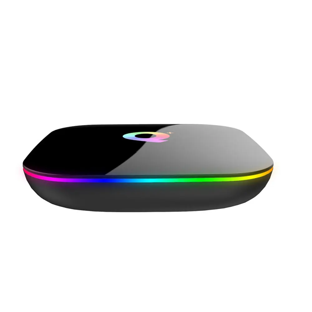Для сетевого плеера Qbox Android tv Box Wifi Bt 32G 64G Сеть H6 Android 9,0 Q plusQ Wifi 4k HD сетевая коробка tv Box 4G