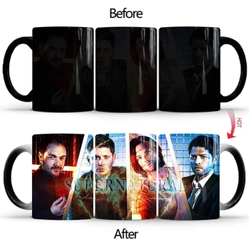 

1Pcs New 350ml Creative Supernatural Color Changing Mugs Ceramic Coffee Milk Tea Cups Best Gift for Friends Family Children Kids