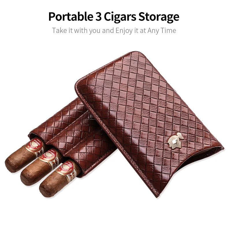 CIGARLOONG сигарная трубка сигара увлажняющий дорожный портативный кейс с ножом для сигар Подарочная коробка посылка Humidor чехол CF-0131