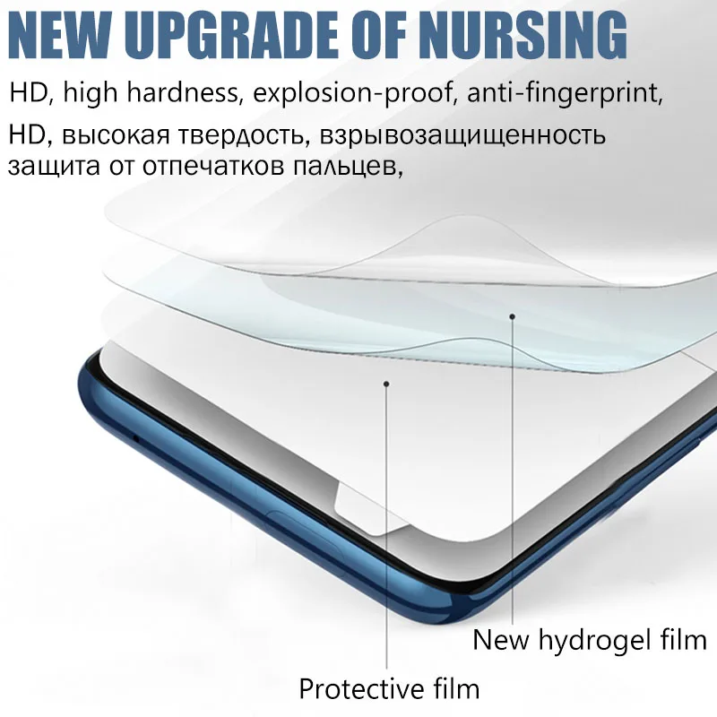 30D изогнутая мягкая Гидрогелевая пленка для Oneplus 7 Pro Защита экрана 6 6T 7T полное