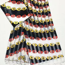 Органза ткань африканская ткань чистый шелк Ткань Горячая Распродажа 2+ 5 ярдов органза лента шелк для платья африканская вощеная ткань принтом LJ-G2