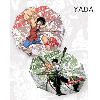 

YADA Passion Folding Automatic Cartoon Man Umbrella 10 Bone UV Rainproof Umbrella Fold Parasol Rain Sun Anime Umbrellas YD200095