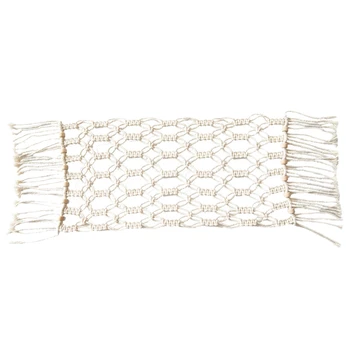 

Nordic Knitted Table Runner Home Hotel Bed Decor Modern Macrame Home Textile Runners Restaurant Gadget Dining Table Decoration
