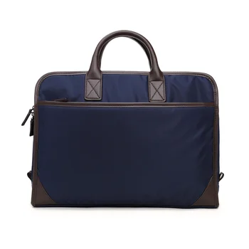 

New file bag waterproof minimalist nylon male business briefcase computer bag handbag tide