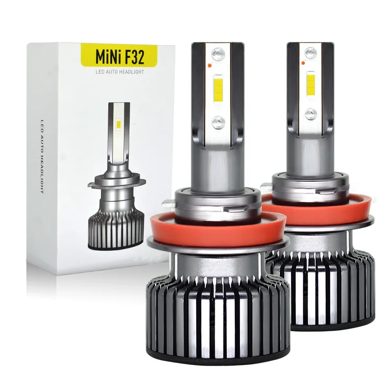 

FUXUAN H11 H4 H7 Led H1 Auto Car Headlight F32 100W 16000LM 6500K Automobile Bulb All In One CSP Lumileds Lamp