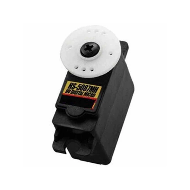 

A15-- HS-5087MH High Voltage Metal Tooth Micro Digital Servo Torque kg./cm. (6.0V / 7.4V): 3.6 / 4.3