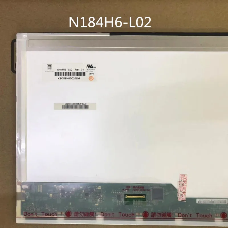 N184H6 N184H6-L02 N184HGE N184HGE-L21 18,4 дюймовый ноутбук ЖК-дисплей экран светодиодный 1920*1080 Дисплей матрица