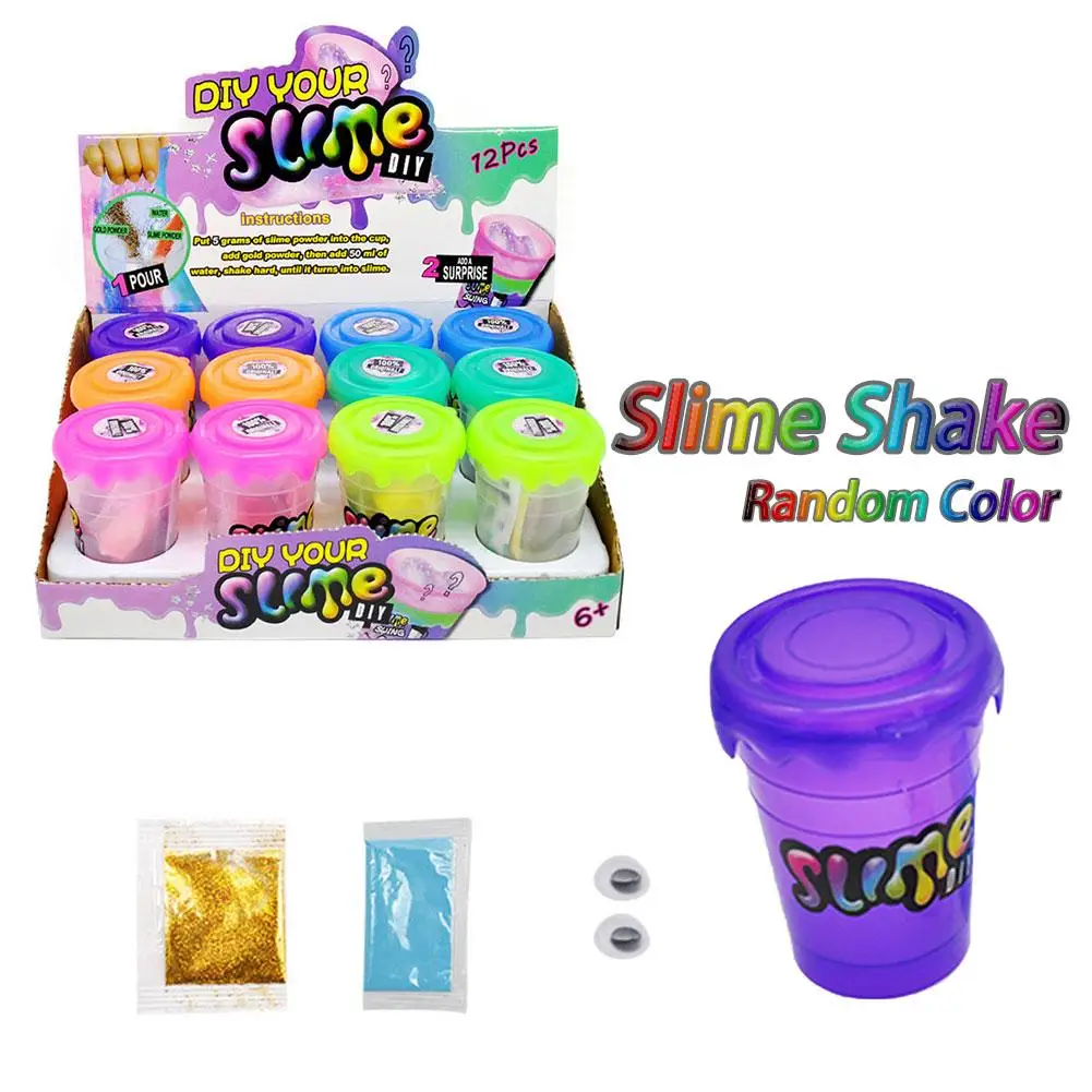 Slime Diy Canned Shake Rock Powder Mud Educational Toys Children Plasticine Random Colors | Игрушки и хобби