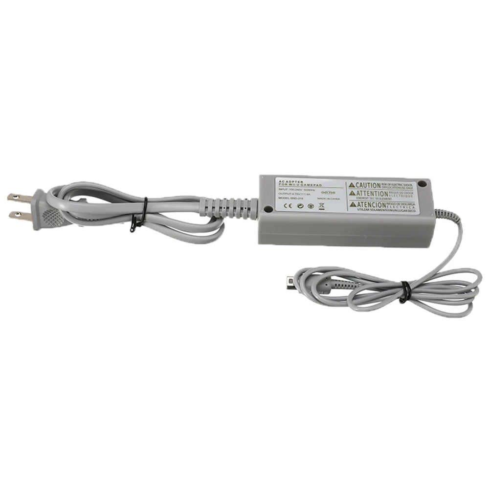

US/EU Plug AC Charger Adapter for Wii U Gamepad Controller Joystick US/EU Plug 100-240V Home Wall Power Supply for WiiU Pad