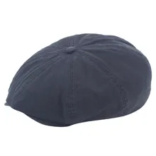 Мужская Женская Повседневная мода британский стиль сплошной цвет Британский Стиль прочная чашка повседневная хаки восьмиугольная шапка берет вечерние# LR2