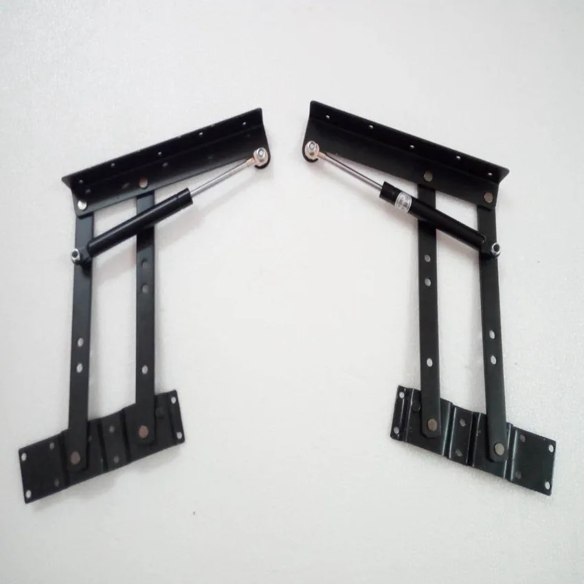 

B02-1 Combination Home Hardware Bedside Table Lifting Frame Coffee Table Teapoy Table Hinge Feature Air Pole Folding Table