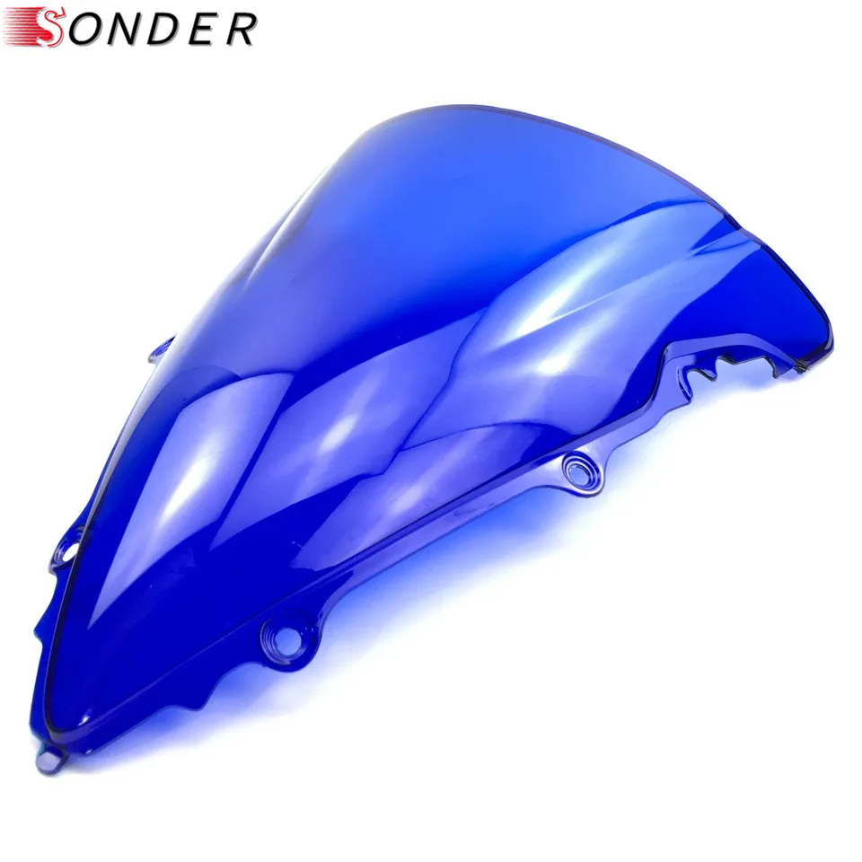 Motorcycles Windshield WindScreen Double Bubble For Yamaha YZF600 R6 YZF-R6 YZF 600 YZF-600 2003-2005 2004 03 04 05