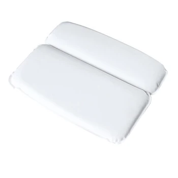 

Bath Pillow Fatigue Relief Non Slip Easy Clean With Suction Cups Home Hotel Hot Tub PU Foaming Wear Resistant Neck Protection