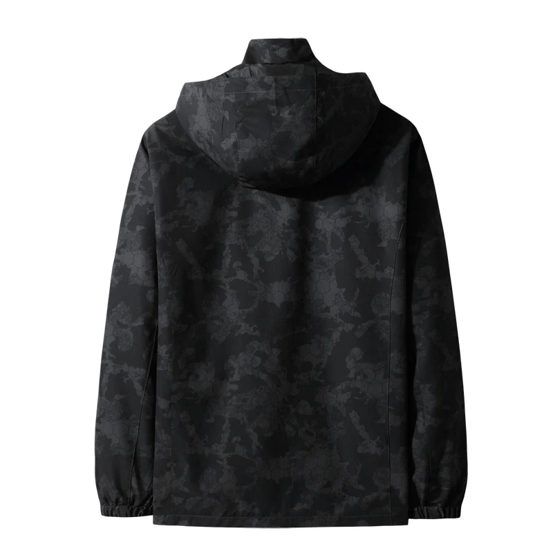 8xl 7xl плюс размер камуфляжная куртка мужская весенняя и осенняя новая трендовая Осенняя Повседневная Красивая куртка большого размера